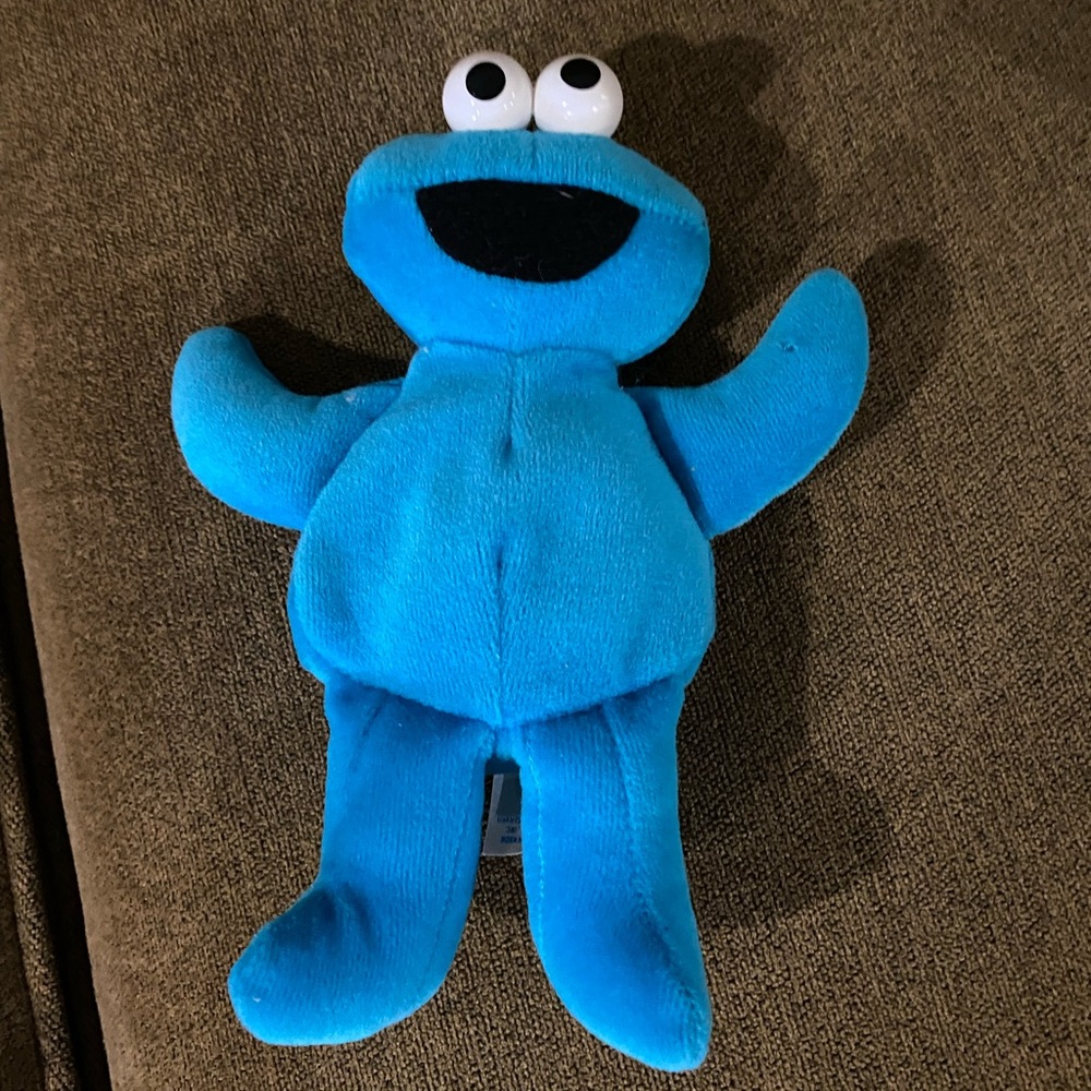 Cookie Monster beanie toy
